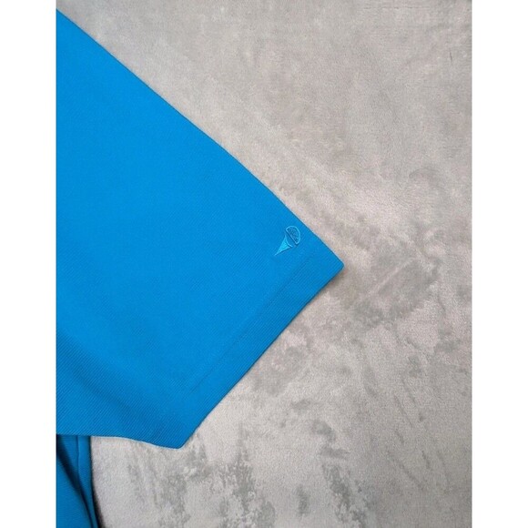 Grand Slam Men's XL Golf Polo Shirt Short‎ Sleeve Blue Activewear - Picture 2 of 6